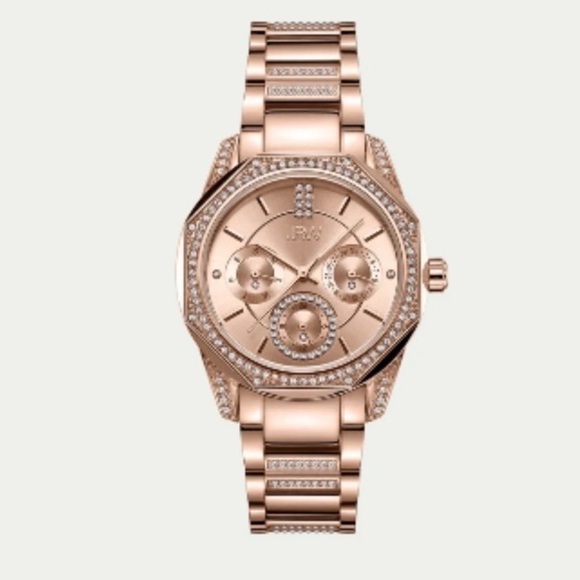 JBW Marquis Women's Rose Gold Diamond Bracelet Watch - Picture 2 of 9